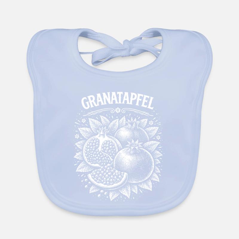 Graphique vintage de grenade Bavoir bio Bébé