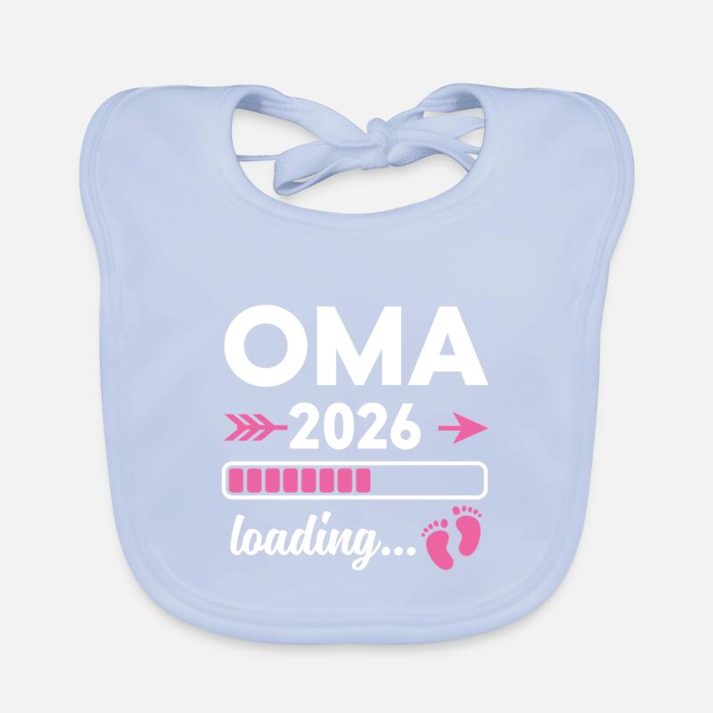 Grandma 2026 loading Organic Baby Bibs