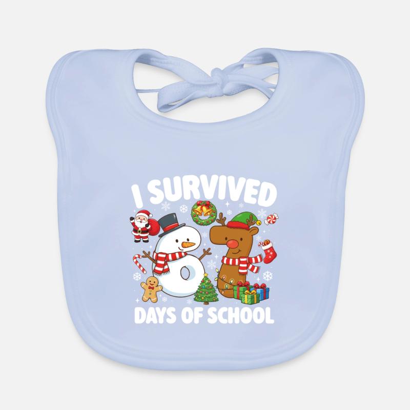 67 Tage Schule Meme überlebte den lustigen Trend Baby Bio-Lätzchen