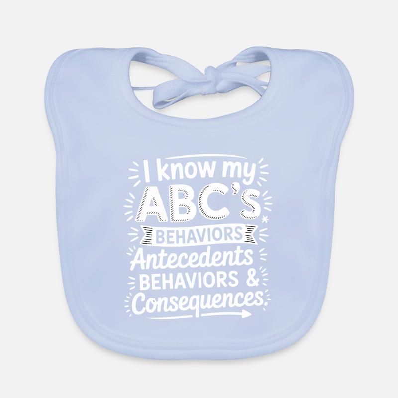 ABC behavior: causes, behavior, consequences Organic Baby Bibs