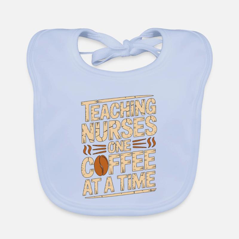 Nurse Educator Teaching Nurses One RN Educator Baby Bio-Lätzchen