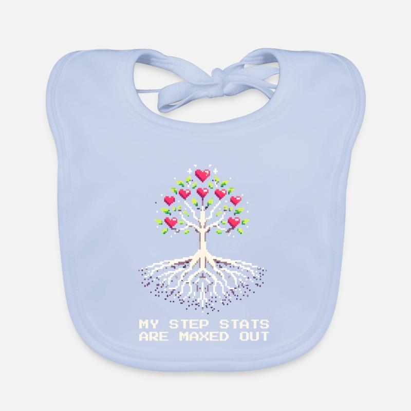 Stats de pas au maximum | Famille Patchwork Bavoir bio Bébé