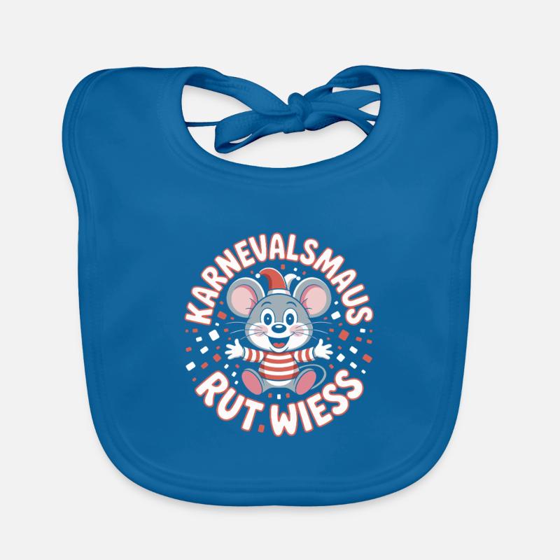 Souris de Carnaval, Rut, Wiess, Cologne, Cologne, Souris de Carnaval, Bavoir bio Bébé