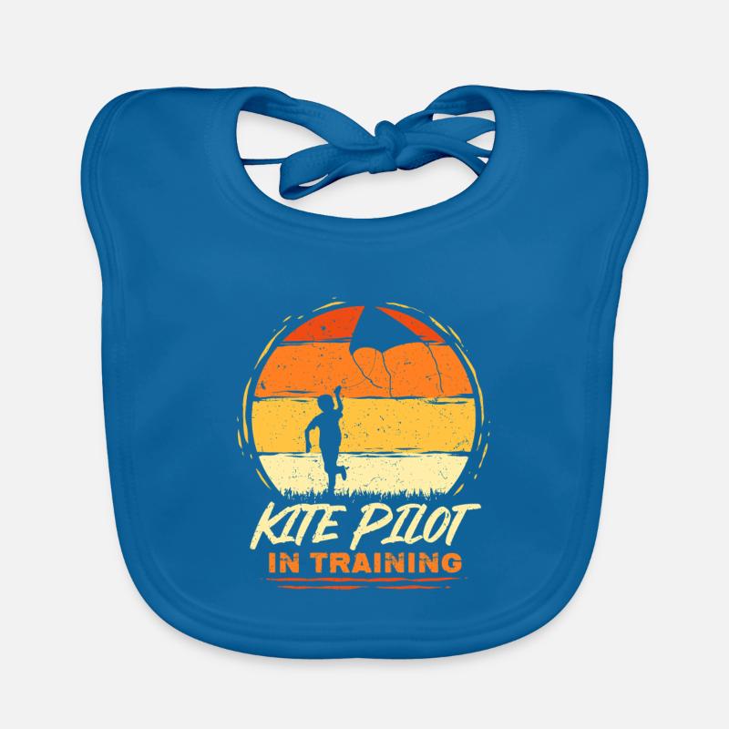 Kite Kite Flying Kite Pilot In Training Organic Baby Bibs