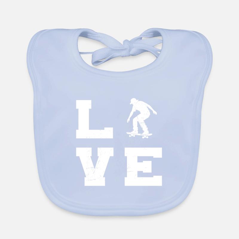 Skateboard : Adore s’habiller chic Bavoir bio Bébé