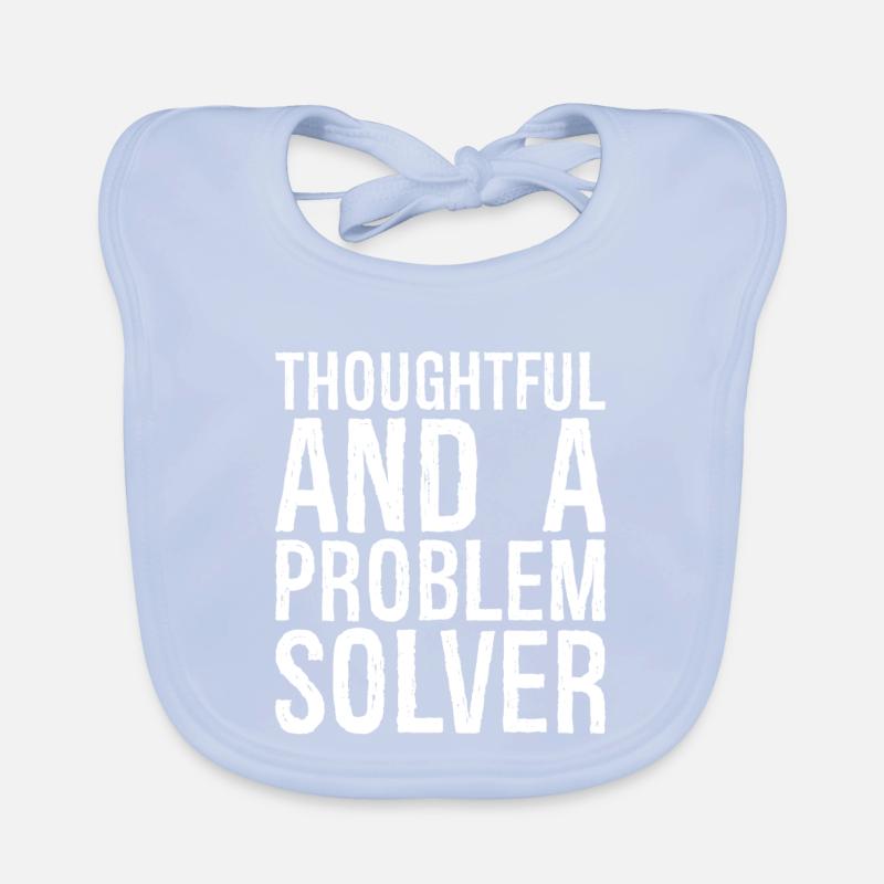 réfléchi et résolveur de problèmes Bavoir bio Bébé
