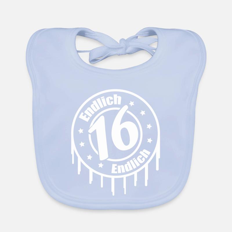 Enfin 16 ans Bavoir bio Bébé