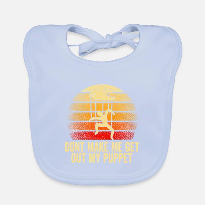 Puppet on Strings Sunset Organic Baby Bibs