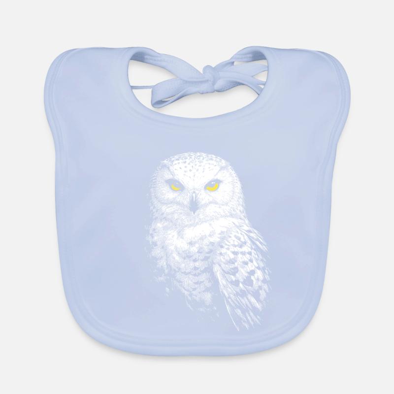 Harfang des neiges Bavoir bio Bébé