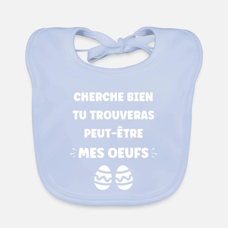 Easter Organic Baby Bibs