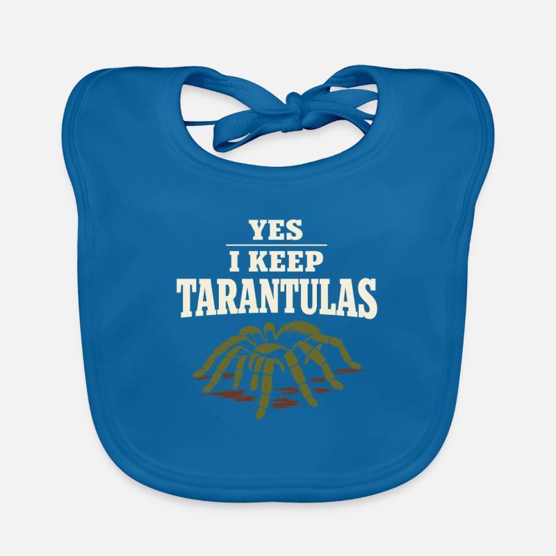 Tarantel Tarantel Halter Spinnenbesitzer Baby Bio-Lätzchen