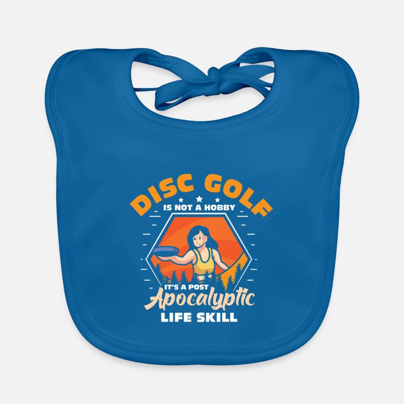 Cadeaux de disc golf Disc Golf Bavoir bio Bébé