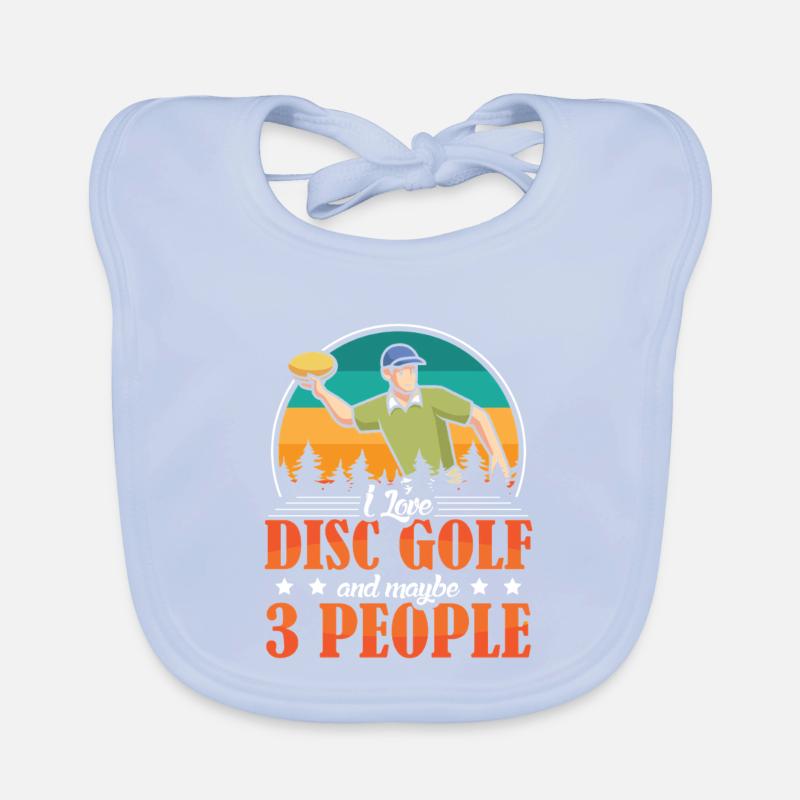 Cadeaux de disc golf Disc Golf Bavoir bio Bébé