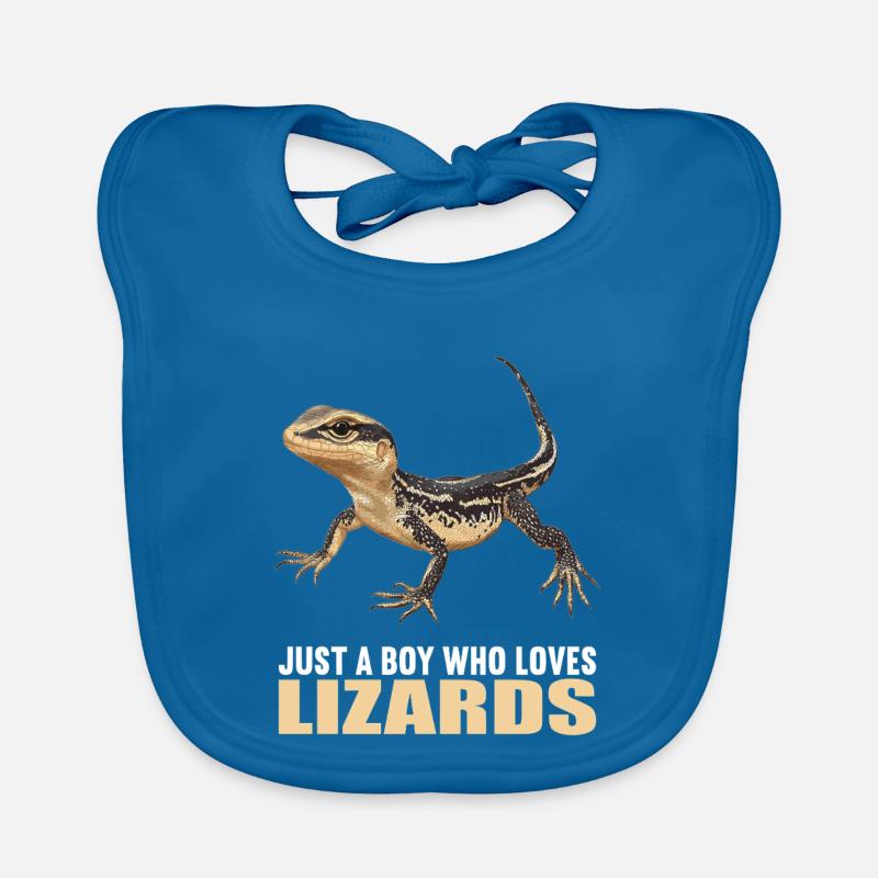 Lizards Lizard Organic Baby Bibs