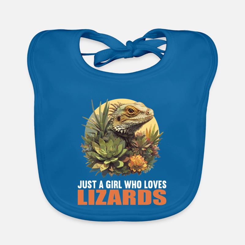 Lizards Lizard Organic Baby Bibs