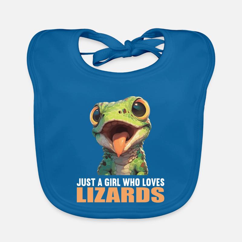 Lizards Lizard Organic Baby Bibs