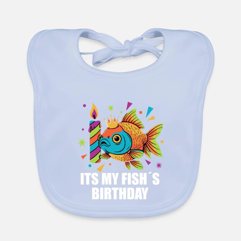 C’est le poisson rouge d’anniversaire de mon poisson Bavoir bio Bébé