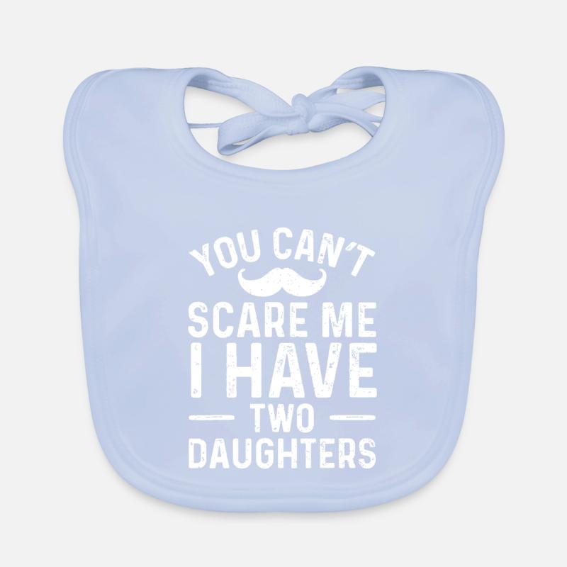 Two Daughters Confidence Tee Organic Baby Bibs