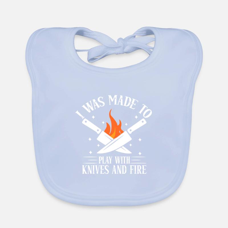Funny Chef Head Chef Baker Chef Uniform Kitchen Me Organic Baby Bibs