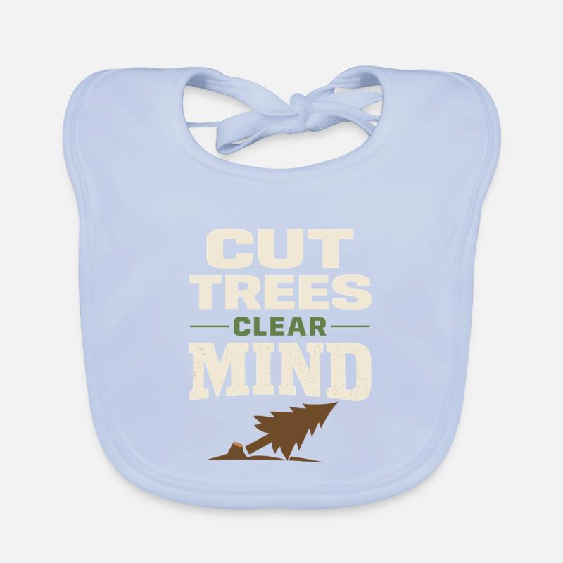 lumberjack therapy, logger therapy humor, Organic Baby Bibs