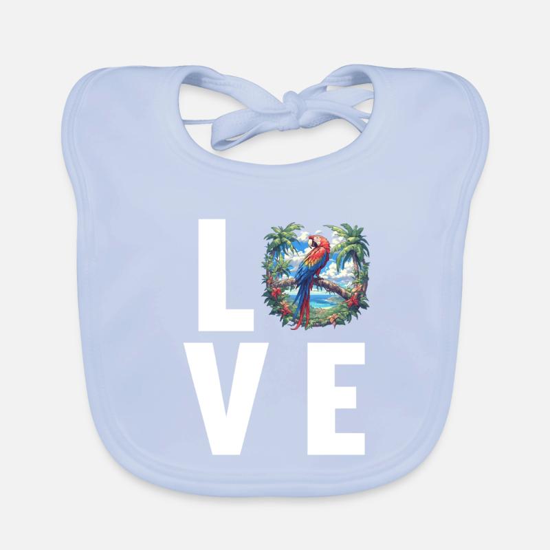 Macaw's Era Organic Baby Bibs