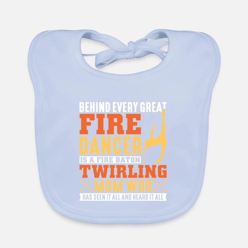 Danseuse de l’école de danse Vortex Dance Bavoir bio Bébé