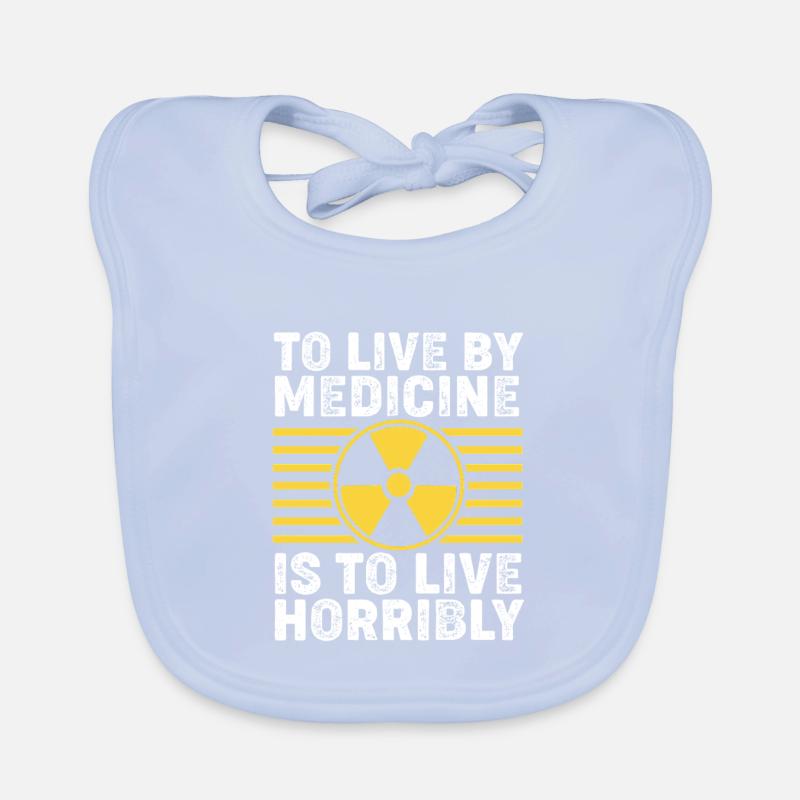 Radiologie Nuklear Atom Nuklearmedizin Baby Bio-Lätzchen