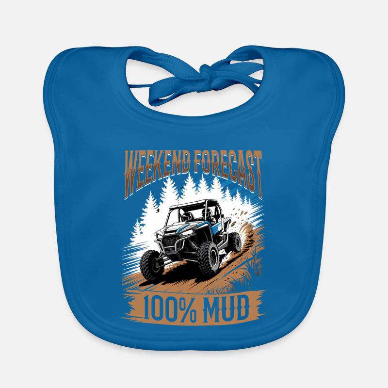 UTV Off Road 4 Wheeler Side by side Baby Bio-Lätzchen
