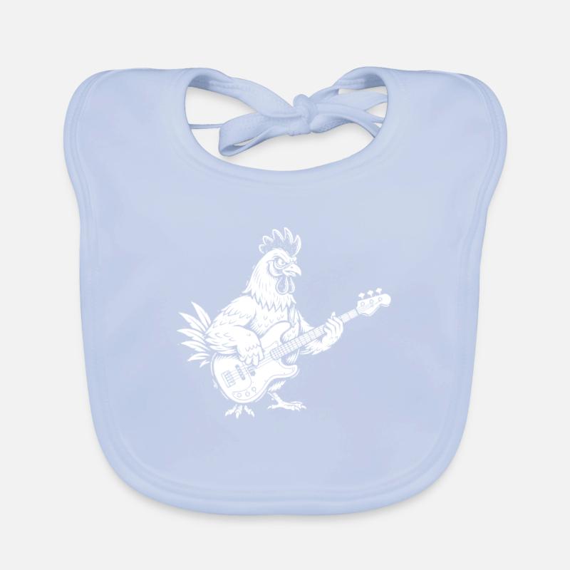 Cloud Forest Silhouette Mono Organic Baby Bibs