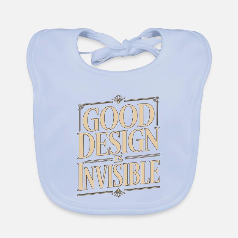 Designer de logo : Un bon design est designer numérique Bavoir bio Bébé