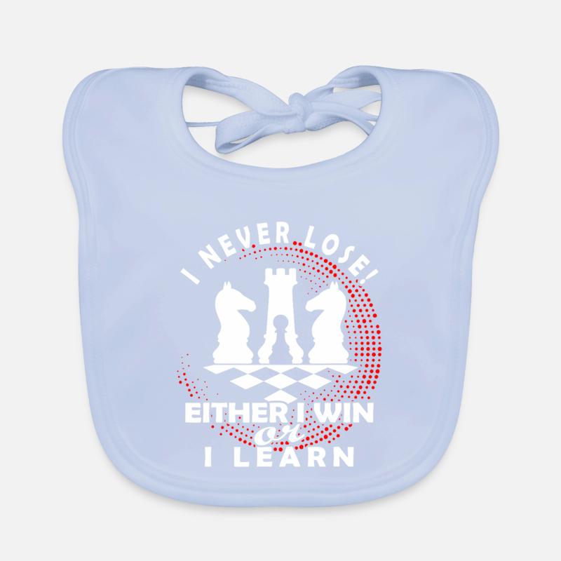 Schachmentalität: Gewinnen oder lernen Baby Bio-Lätzchen