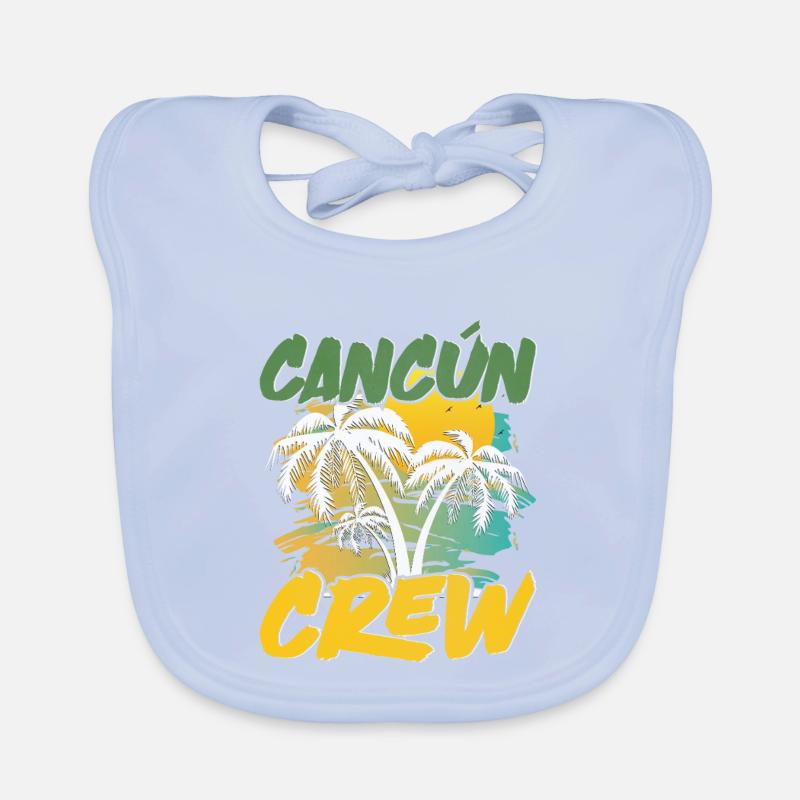 Équipe de Cancun Bavoir bio Bébé