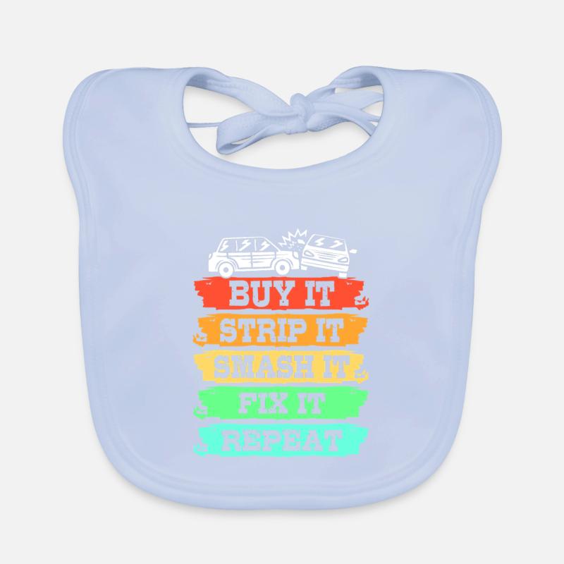 Démolition du derby Bavoir bio Bébé