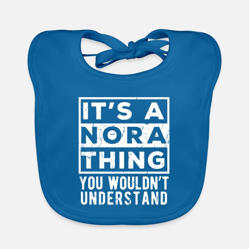 C’est une chose de Nora que tu ne comprendrais pas Bavoir bio Bébé