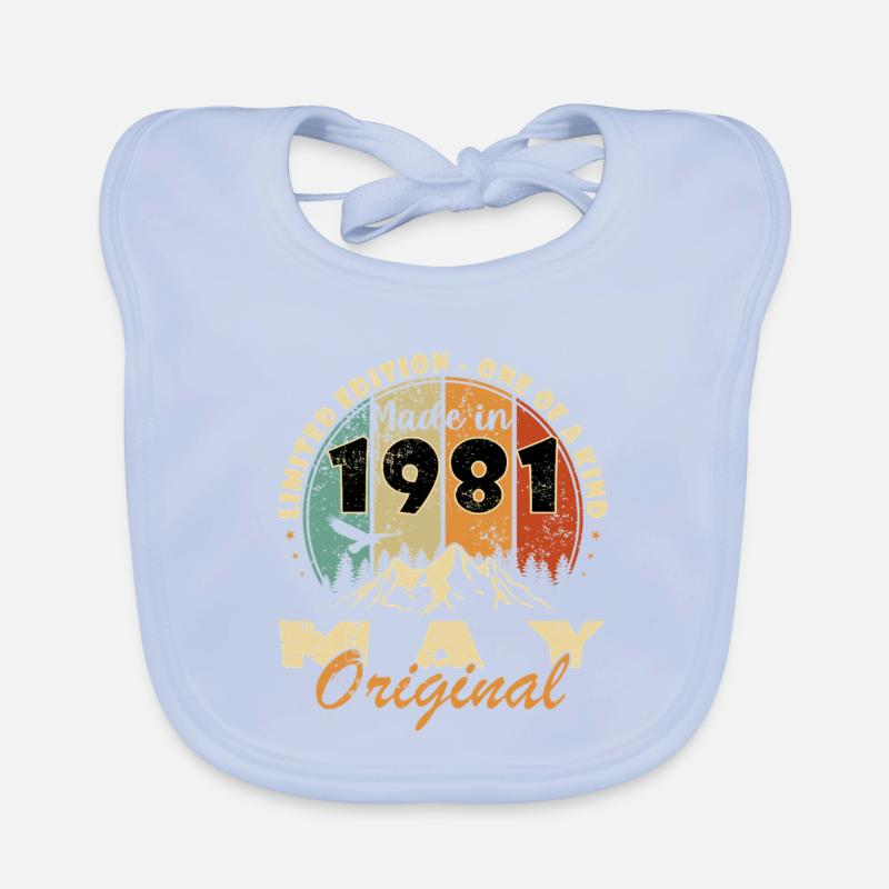 Mai 1981 - mai 1981 Bavoir bio Bébé