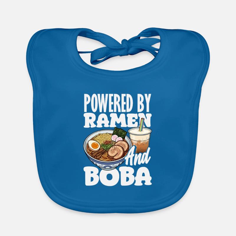 Propulsé par Ramen et Bubble Tea Boba Bavoir bio Bébé
