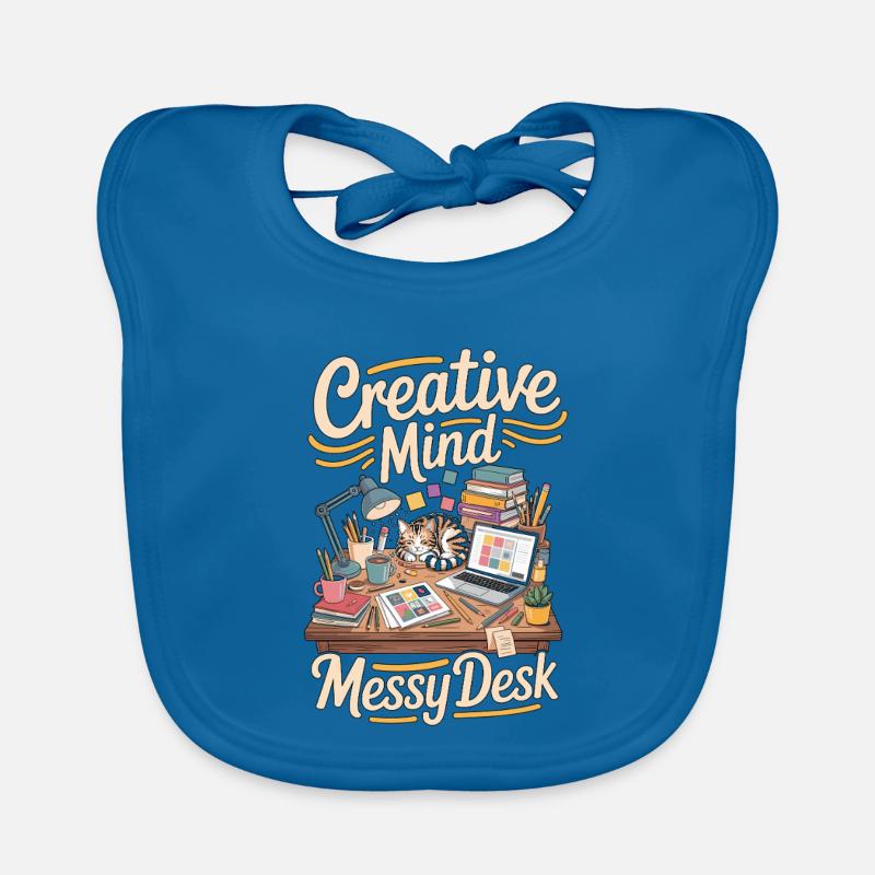 Graphic Designer Creative Mind Visual Designer Baby Bio-Lätzchen