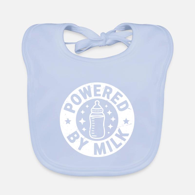 powered by milk Baby Bio-Lätzchen