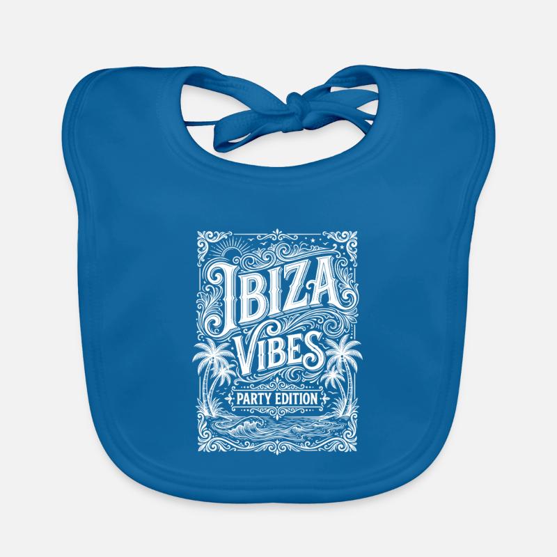 Ibiza Vibes Baby Bio-Lätzchen