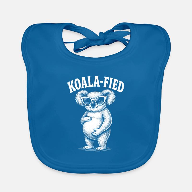 Mère de koala enceinte – Grossesse de koala mignon Bavoir bio Bébé