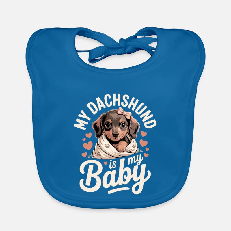Bébé teckel Bavoir bio Bébé