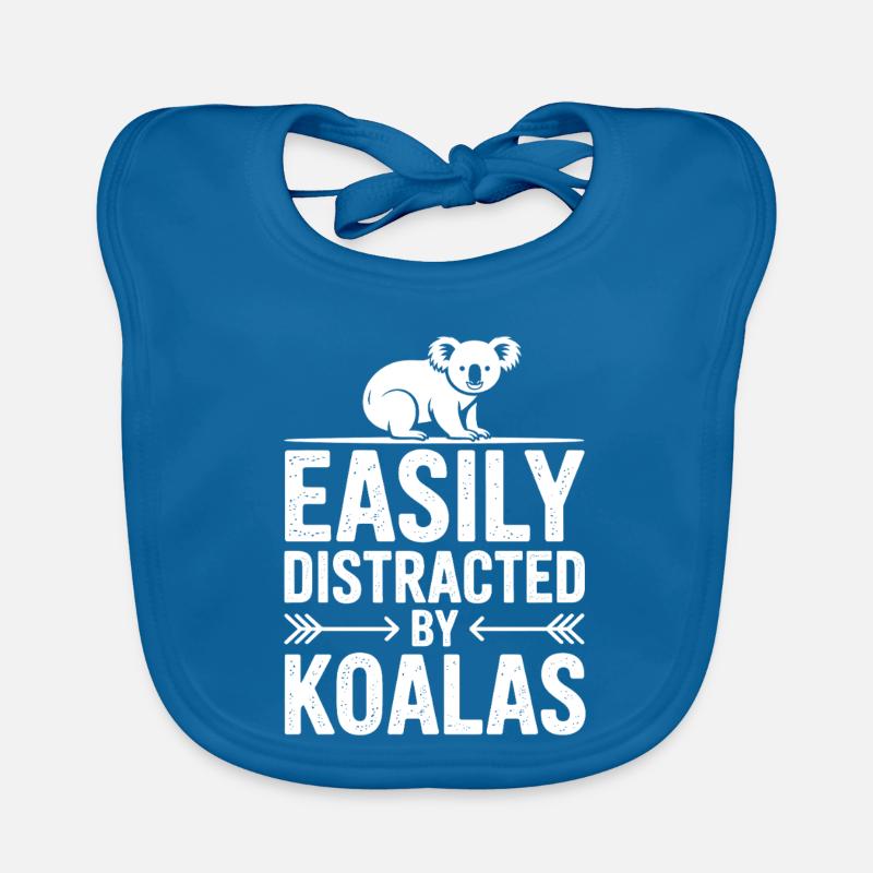 Koala Sprüche Koalas Lustiges Koala Geschenk Baby Bio-Lätzchen