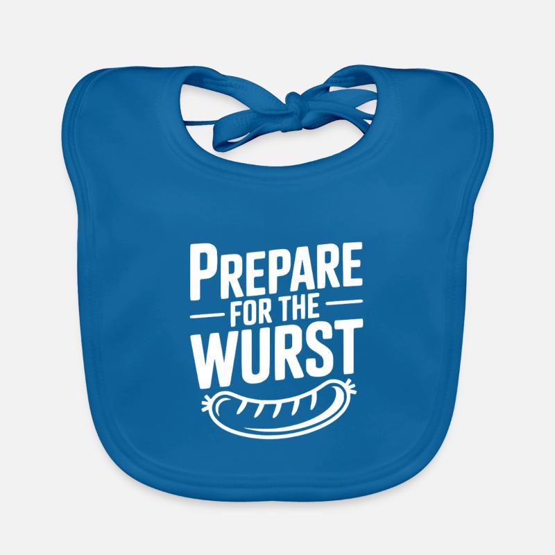Préparez-vous à la Wurst Bavoir bio Bébé