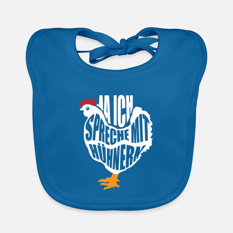 Poulets Whisperer Poulets Poulets Poulets Gardiens de poulets Bavoir bio Bébé