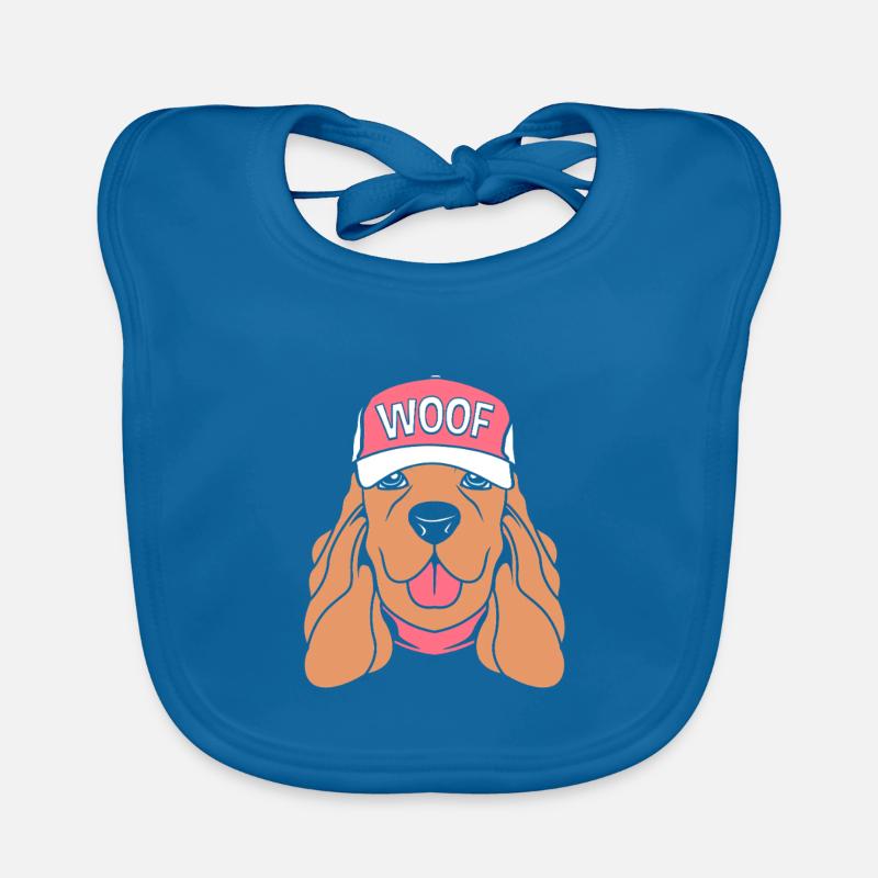 Père de cocker spaniel Bavoir bio Bébé