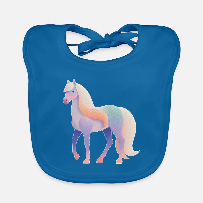 Cheval Bavoir bio Bébé