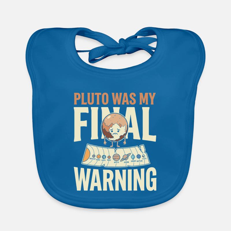 Pluto Justice for Pluto Never forget Pluto Organic Baby Bibs