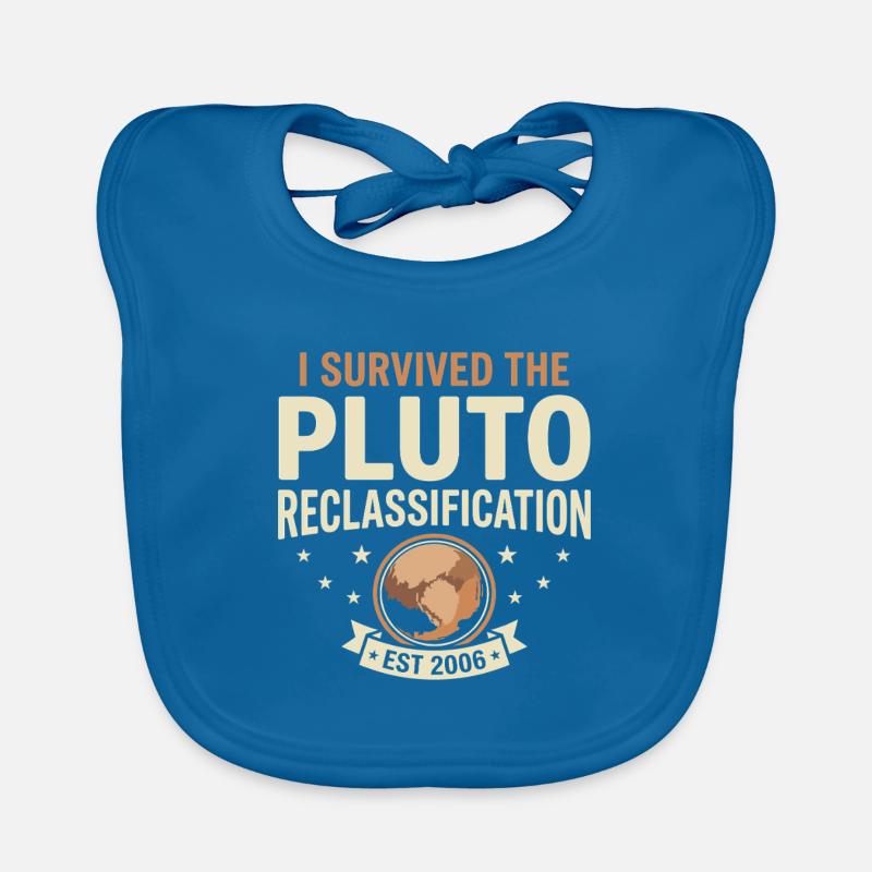 Pluto Justice for Pluto Never forget Pluto Organic Baby Bibs