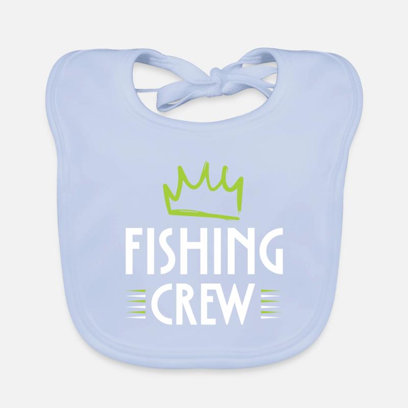 Équipage de pêche Bavoir bio Bébé