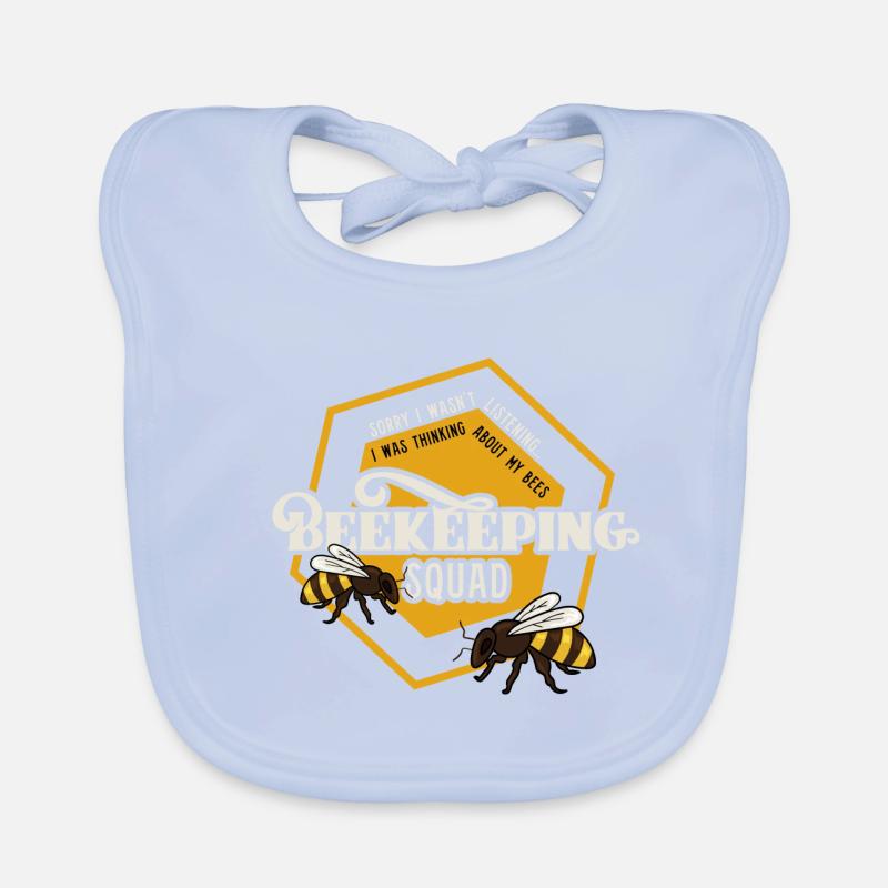 Beekeeping Squad Bee Keeper Honey Nature Organic Baby Bibs